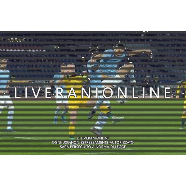 Lazio vs Celtic Europa League - 4 giornata Stadio Olimpico - Roma 07-11-2019 nella foto Parolo e Forrest FOTO FEDERICO GAETANO-AG ALDO LIVERANI SAS