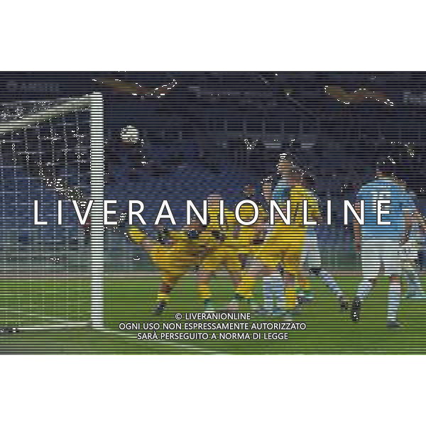 Lazio vs Celtic Europa League - 4 giornata Stadio Olimpico - Roma 07-11-2019 nella foto Salvataggio sulla linea di Jullien FOTO FEDERICO GAETANO-AG ALDO LIVERANI SAS