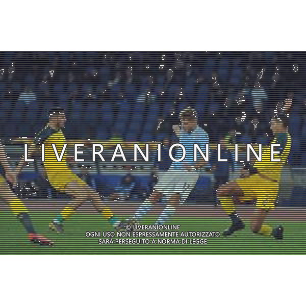 Lazio vs Celtic Europa League - 4 giornata Stadio Olimpico - Roma 07-11-2019 nella foto Immobile tra Christie e Jullien FOTO FEDERICO GAETANO-AG ALDO LIVERANI SAS