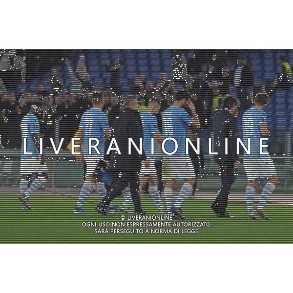 Lazio vs Celtic Europa League - 4 giornata Stadio Olimpico - Roma 07-11-2019 nella foto Delusione Lazio FOTO FEDERICO GAETANO-AG ALDO LIVERANI SAS