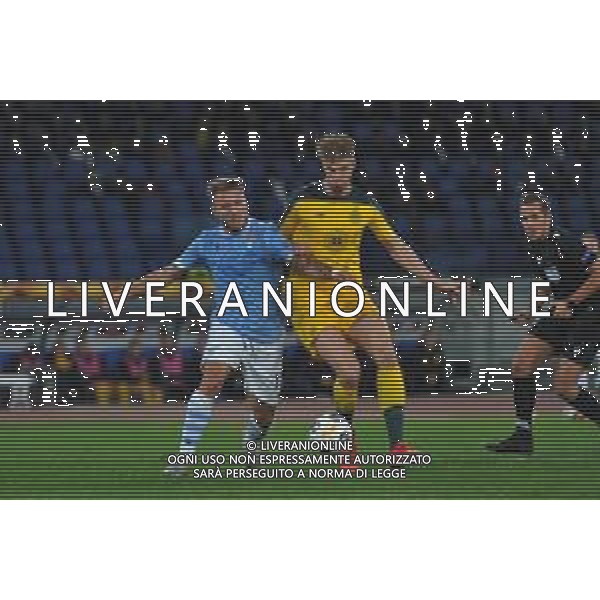 Lazio vs Celtic Europa League - 4 giornata Stadio Olimpico - Roma 07-11-2019 nella foto Immobile e Ajer FOTO FEDERICO GAETANO-AG ALDO LIVERANI SAS