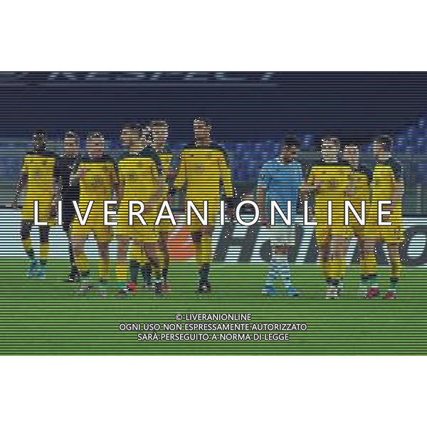 Lazio vs Celtic Europa League - 4 giornata Stadio Olimpico - Roma 07-11-2019 nella foto Esultanza Celtic FOTO FEDERICO GAETANO-AG ALDO LIVERANI SAS