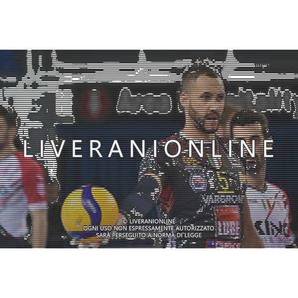 Campionato Italiano di Volley Superlega Serie A 2019/2020 Civitanova, Italia 07/11/2019 Cucine Lube Civitanova vs Top Volley Latina Nella foto: Juantorena Osmany (Cucine Lube Civitanova) FOTO ROBERTO BARTOMEOLI-ALESSIO MARINI-AG ALDO LIVERANI SAS