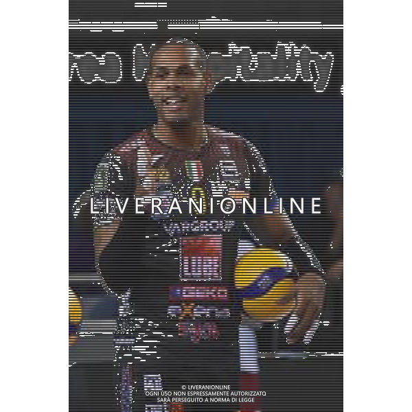 Campionato Italiano di Volley Superlega Serie A 2019/2020 Civitanova, Italia 07/11/2019 Cucine Lube Civitanova vs Top Volley Latina Nella foto: Leal Yoandy (Cucine Lube Civitanova) FOTO ROBERTO BARTOMEOLI-ALESSIO MARINI-AG ALDO LIVERANI SAS
