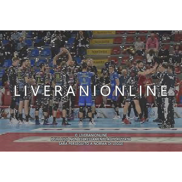 Campionato Italiano di Volley Superlega Serie A 2019/2020 Civitanova, Italia 07/11/2019 Cucine Lube Civitanova vs Top Volley Latina Nella foto: Cucine Lube Civitanova FOTO ROBERTO BARTOMEOLI-ALESSIO MARINI-AG ALDO LIVERANI SAS