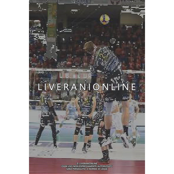 Campionato Italiano di Volley Superlega Serie A 2019/2020 Civitanova, Italia 07/11/2019 Cucine Lube Civitanova vs Top Volley Latina Nella foto: Kovar Jiri (Cucine Lube Civitanova) al Servizio FOTO ROBERTO BARTOMEOLI-ALESSIO MARINI-AG ALDO LIVERANI SAS