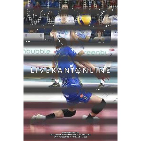 Campionato Italiano di Volley Superlega Serie A 2019/2020 Civitanova, Italia 07/11/2019 Cucine Lube Civitanova vs Top Volley Latina Nella foto: Bagher Balaso Fabio (Cucine Lube Civitanova) FOTO ROBERTO BARTOMEOLI-ALESSIO MARINI-AG ALDO LIVERANI SAS