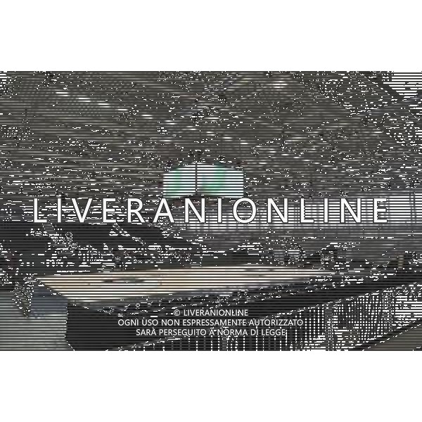 Evento Padiglione 30 Fiera Bologna, Italia 08/11/2019 Presentazione e inaugurazione struttura basket Virtus Segafredo Nella foto: 081119 - Presentazione e inaugurazione struttura campo da basket Virtus Segafredo al padiglione 30 della fiera - ©Alessio Marini/AGENZIA ALDO LIVERANI SAS