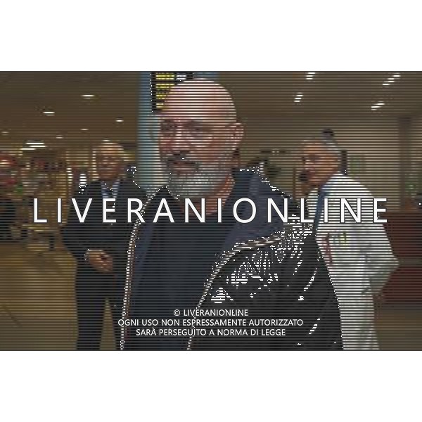 Santarcangelo di Romagna 09/11/2019 - Visita del Presidente dell\'Emilia-Romagna Stefano Bonaccini alla Fiera di San Martino (Festa dei Cornuti) - nella foto: Presidente Stefano Bonaccini e Domenico Samorani all\'ospedale di Santarcangelo ©Claudio Zamagni/Agenzia Aldo Liverani s.a.s.