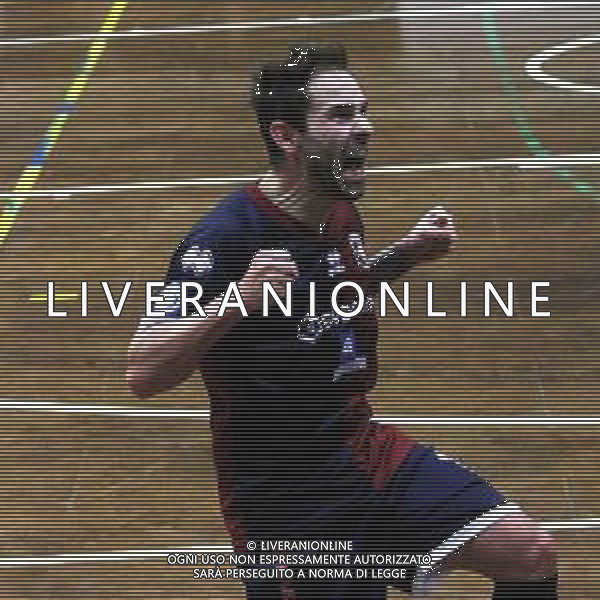 IMOLA 09 11 2019 IMOLESE CALCIO A5-PISTOIA SERIE A2 NELLA FOTO PICA PAU IMOLESE DOPO GOL ©SANNA /AGENZIA ALDO LIVERANI SAS