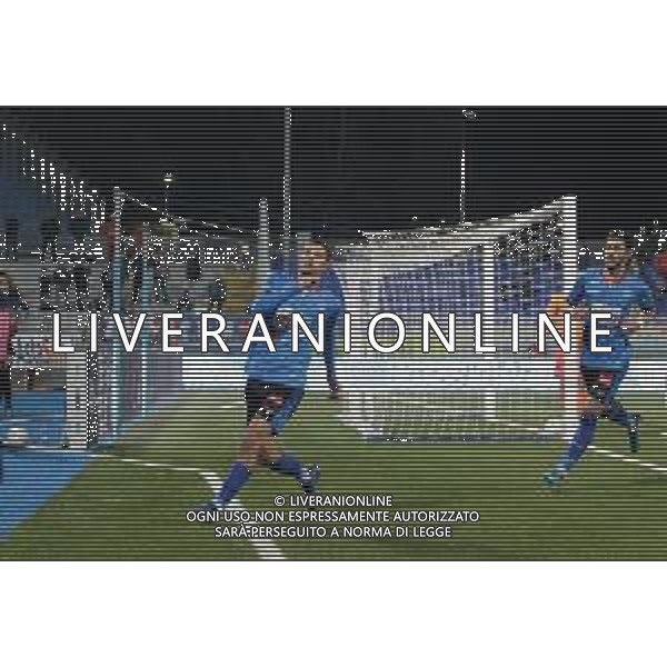Novara 10-11-2019 Stadio Silvio Piola- Campionato Lega Pro Gir A - 14° giornata Novara-Como nella foto: Bortolussi Mattia esultanza foto Antonio Saia - Ag. Aldo Liverani sas