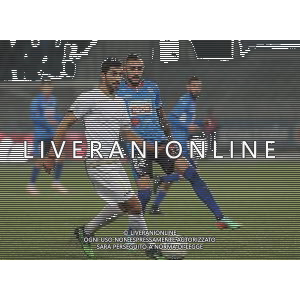 Novara 10-11-2019 Stadio Silvio Piola- Campionato Lega Pro Gir A - 14° giornata Novara-Como nella foto: Bellemo Alessandro Bianchi Tommaso foto Antonio Saia - Ag. Aldo Liverani sas