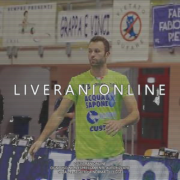 Campionato Italiano di Volley Superlega Serie A 2019/2020 Latina, Italia 10/11/2019 Top Volley Latina vs Vero Volley Monza Nella foto: Andrea Rossi FOTO LUIGI MARIANI-ALESSIO MARINI-AG ALDO LIVERANI SAS