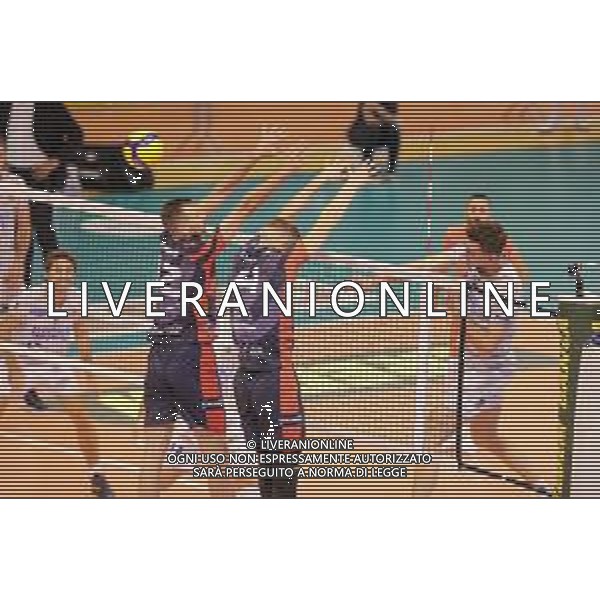 Campionato Italiano di Volley Superlega Serie A 2019/2020 Latina, Italia 10/11/2019 Top Volley Latina vs Vero Volley Monza Nella foto: attacco Top Volley Latina FOTO LUIGI MARIANI-ALESSIO MARINI-AG ALDO LIVERANI SAS
