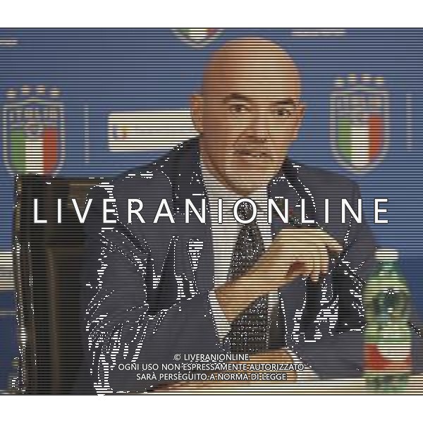 Raduno della Nazionale Italiana di Calcio a Corverciano prima delle sfide contro Bosnia e Armenia 11/11/2019 - nella foto: Marco Brunelli in conferenza stampa ©Claudio Zamagni/Agenzia Aldo Liverani s.a.s.