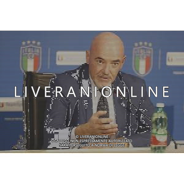 Raduno della Nazionale Italiana di Calcio a Corverciano prima delle sfide contro Bosnia e Armenia 11/11/2019 - nella foto: Marco Brunelli in conferenza stampa ©Claudio Zamagni/Agenzia Aldo Liverani s.a.s.