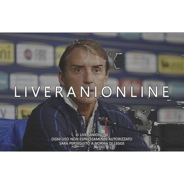 Raduno della Nazionale Italiana di Calcio a Corverciano prima delle sfide contro Bosnia e Armenia 11/11/2019 - nella foto: roberto mancini ©Claudio Zamagni/Agenzia Aldo Liverani s.a.s.