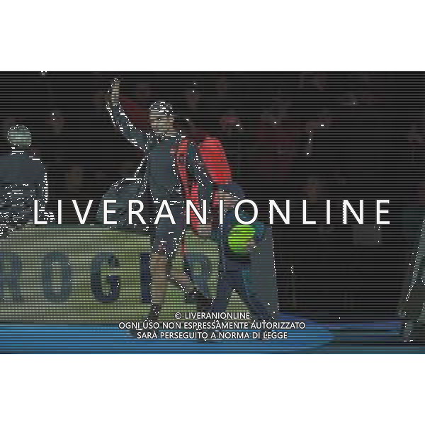 Internazionali di Tennis London, Italia 10/11/2019 Nitto ATP Finals - Tournament round - Roger Federer vs Dominic Thiem Nella foto: Roger Federer FOTO ROBERTO ZANETTIN-ALESSIO MARINI-AG ALDO LIVERANI SAS