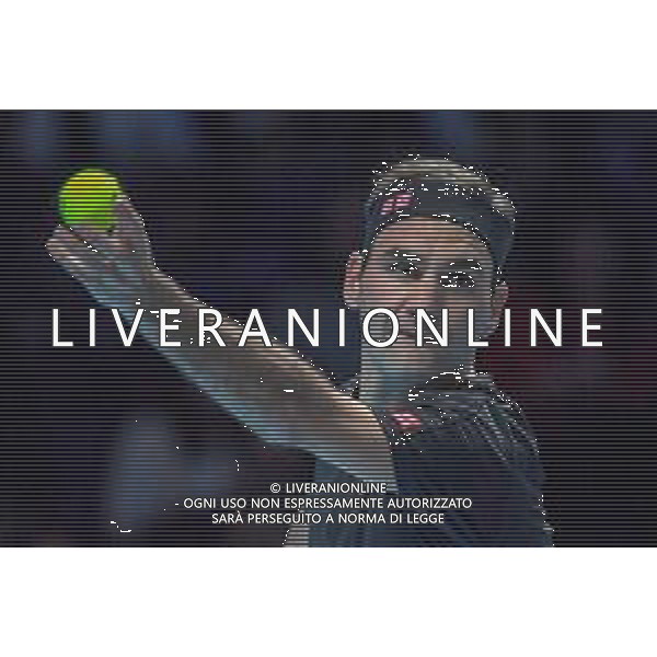Internazionali di Tennis London, Italia 10/11/2019 Nitto ATP Finals - Tournament round - Roger Federer vs Dominic Thiem Nella foto: Roger Federer FOTO ROBERTO ZANETTIN-ALESSIO MARINI-AG ALDO LIVERANI SAS