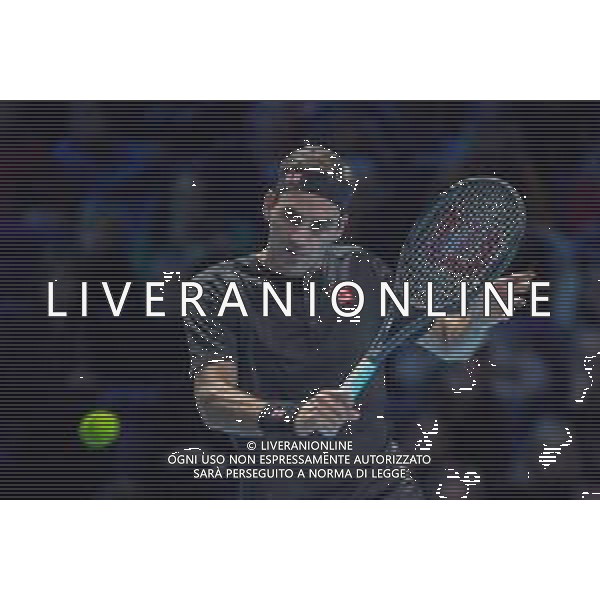 Internazionali di Tennis London, Italia 10/11/2019 Nitto ATP Finals - Tournament round - Roger Federer vs Dominic Thiem Nella foto: Roger Federer FOTO ROBERTO ZANETTIN-ALESSIO MARINI-AG ALDO LIVERANI SAS