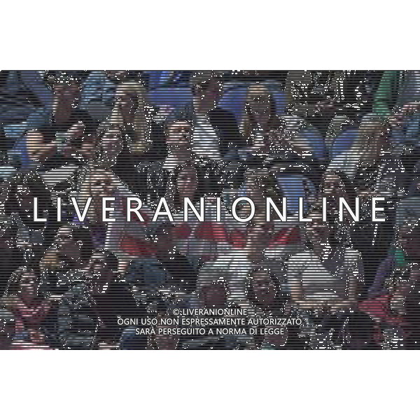 Internazionali di Tennis London, Italia 10/11/2019 Nitto ATP Finals - Tournament round - Roger Federer vs Dominic Thiem Nella foto: Fans FOTO ROBERTO ZANETTIN-ALESSIO MARINI-AG ALDO LIVERANI SAS