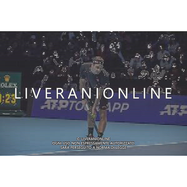 Internazionali di Tennis London, Italia 10/11/2019 Nitto ATP Finals - Tournament round - Roger Federer vs Dominic Thiem Nella foto: Roger Federer FOTO ROBERTO ZANETTIN-ALESSIO MARINI-AG ALDO LIVERANI SAS