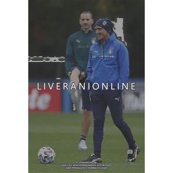 Raduno della Nazionale Italiana di Calcio a Corverciano prima delle sfide contro Bosnia e Armenia 11/11/2019 - nella foto: roberto mancini ©Claudio Zamagni/Agenzia Aldo Liverani s.a.s.