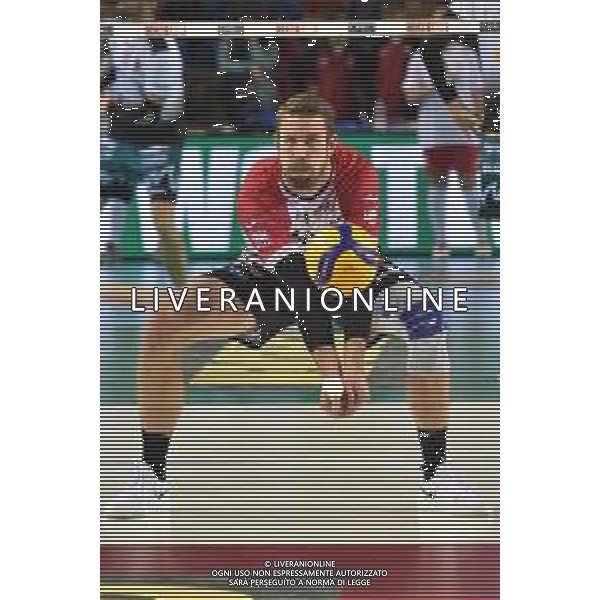 Campionato Italiano di Volley Superlega Serie A 2019/2020 Civitanova, Italia 10/11/2019 Cucine Lube Civitanova vs Sir Safety Conad Perugia Nella foto: Kovar Jiri (Cucine Lube Civitanova) FOTO ROBERTO BARTOMEOLI-ALESSIO MARINI-AG ALDO LIVERANI SAS
