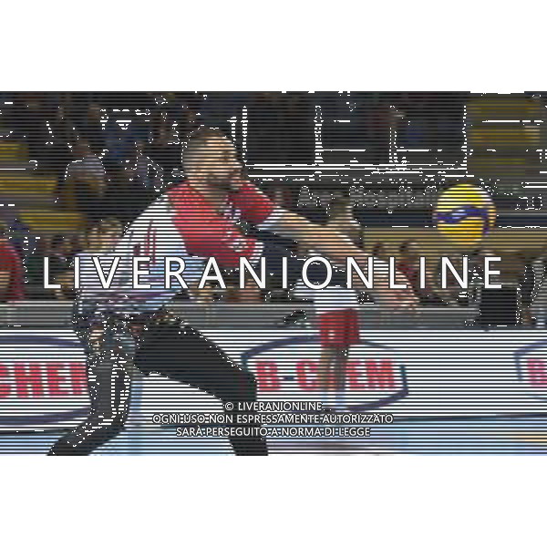 Campionato Italiano di Volley Superlega Serie A 2019/2020 Civitanova, Italia 10/11/2019 Cucine Lube Civitanova vs Sir Safety Conad Perugia Nella foto: Juantorena Osmany (Cucine Lube Civitanova) FOTO ROBERTO BARTOMEOLI-ALESSIO MARINI-AG ALDO LIVERANI SAS