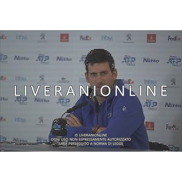Internazionali di Tennis London, Italia 10/11/2019 Nitto ATP Finals Nella foto: DJOKOVIC NOVAK FOTO ROBERTO ZANETTIN-ALESSIO MARINI-AG ALDOLIVERANI SAS