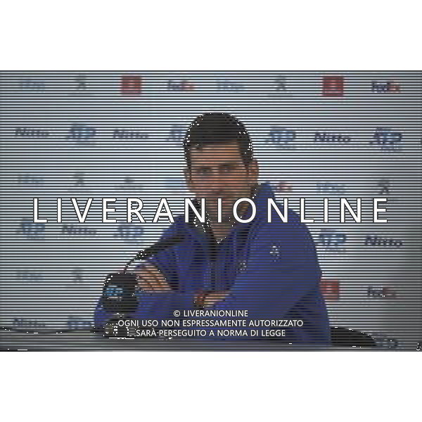 Internazionali di Tennis London, Italia 10/11/2019 Nitto ATP Finals Nella foto: DJOKOVIC NOVAK FOTO ROBERTO ZANETTIN-ALESSIO MARINI-AG ALDOLIVERANI SAS
