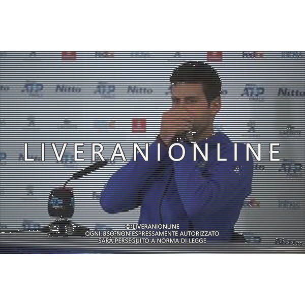Internazionali di Tennis London, Italia 10/11/2019 Nitto ATP Finals Nella foto: DJOKOVIC NOVAK FOTO ROBERTO ZANETTIN-ALESSIO MARINI-AG ALDOLIVERANI SAS