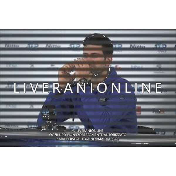 Internazionali di Tennis London, Italia 10/11/2019 Nitto ATP Finals Nella foto: DJOKOVIC NOVAK FOTO ROBERTO ZANETTIN-ALESSIO MARINI-AG ALDOLIVERANI SAS