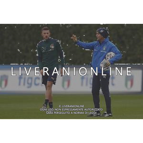 Raduno della Nazionale Italiana di Calcio a Corverciano prima delle sfide contro Bosnia e Armenia 11/11/2019 - nella foto: roberto mancini ©Claudio Zamagni/Agenzia Aldo Liverani s.a.s.