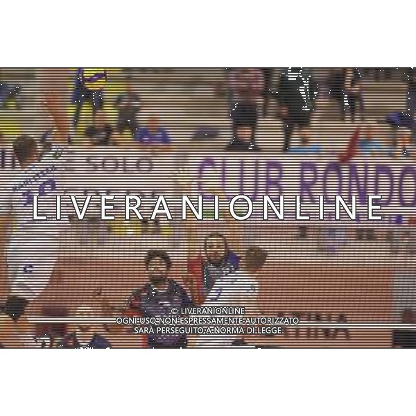 Campionato Italiano di Volley Superlega Serie A 2019/2020 Latina, Italia 10/11/2019 Top Volley Latina vs Vero Volley Monza Nella foto: difesa Vero Volley Monza FOTO LUIGI MARIANI-ALESSIO MARINI-AG ALDO LIVERANI SAS