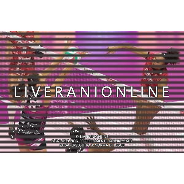 Campionato Italiano di Volley Serie A1 Femminile 2019/2020 Busto Arsizio, Italia 10/11/2019 Unet E-Work Busto Arsizio vs Golden Tulip Volalto 2.0 Caserta Nella foto: schiacciata di Haleigh Washington FOTO ELISA CALABRESE-ALESSIO MARINI-AG ALDO LIVERANI SAS