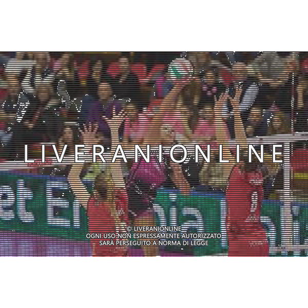 Campionato Italiano di Volley Serie A1 Femminile 2019/2020 Busto Arsizio, Italia 10/11/2019 Unet E-Work Busto Arsizio vs Golden Tulip Volalto 2.0 Caserta Nella foto: schiacciata di Alexa Gray (Caserta) FOTO ELISA CALABRESE-ALESSIO MARINI-AG ALDO LIVERANI SAS