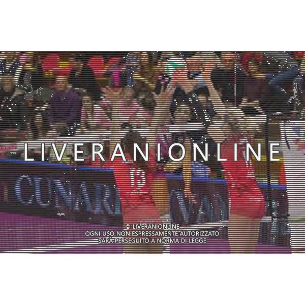 Campionato Italiano di Volley Serie A1 Femminile 2019/2020 Busto Arsizio, Italia 10/11/2019 Unet E-Work Busto Arsizio vs Golden Tulip Volalto 2.0 Caserta Nella foto: schiacciata di Aurea Cruz (Caserta) FOTO ELISA CALABRESE-ALESSIO MARINI-AG ALDO LIVERANI SAS