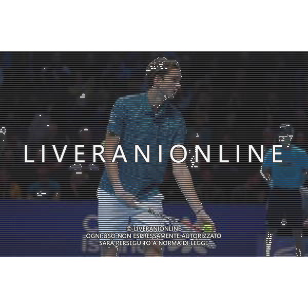 Internazionali di Tennis Londra, Italia 11/11/2019 Nitto ATP Finals - Tournament Round - Daniil Medvedev vs Stefanos Tsitsipas Nella foto: Danil Medvedev (Rus) foto roberto zanettin-alessio marini-ag aldo liverani sas
