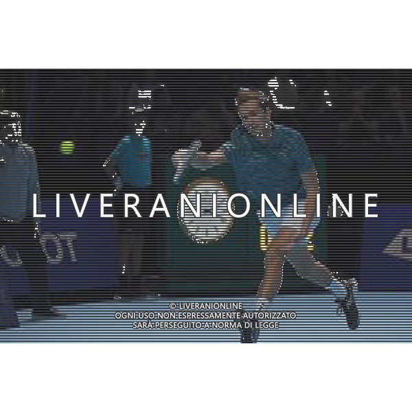 Internazionali di Tennis Londra, Italia 11/11/2019 Nitto ATP Finals - Tournament Round - Daniil Medvedev vs Stefanos Tsitsipas Nella foto: Danil Medvedev (Rus) foto roberto zanettin-alessio marini-ag aldo liverani sas