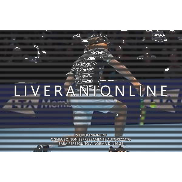 Internazionali di Tennis Londra, Italia 11/11/2019 Nitto ATP Finals - Tournament Round - Daniil Medvedev vs Stefanos Tsitsipas Nella foto: Stefanos Tsitsipas (GRE) foto roberto zanettin-alessio marini-ag aldo liverani sas