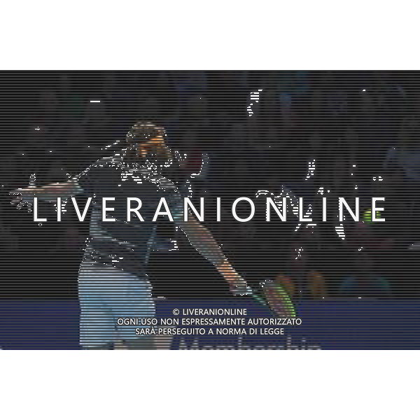 Internazionali di Tennis Londra, Italia 11/11/2019 Nitto ATP Finals - Tournament Round - Daniil Medvedev vs Stefanos Tsitsipas Nella foto: Stefanos Tsitsipas (GRE) foto roberto zanettin-alessio marini-ag aldo liverani sas
