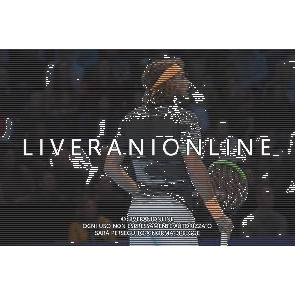 Internazionali di Tennis Londra, Italia 11/11/2019 Nitto ATP Finals - Tournament Round - Daniil Medvedev vs Stefanos Tsitsipas Nella foto: Stefanos Tsitsipas (GRE) foto roberto zanettin-alessio marini-ag aldo liverani sas