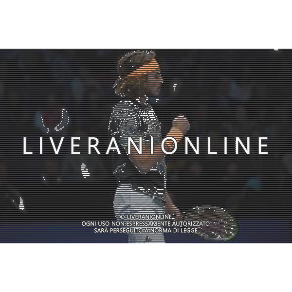 Internazionali di Tennis Londra, Italia 11/11/2019 Nitto ATP Finals - Tournament Round - Daniil Medvedev vs Stefanos Tsitsipas Nella foto: Stefanos Tsitsipas (GRE) foto roberto zanettin-alessio marini-ag aldo liverani sas