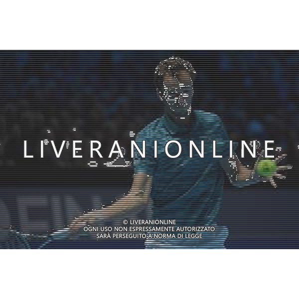 Internazionali di Tennis Londra, Italia 11/11/2019 Nitto ATP Finals - Tournament Round - Daniil Medvedev vs Stefanos Tsitsipas Nella foto: Danil Medvedev (Rus) foto roberto zanettin-alessio marini-ag aldo liverani sas