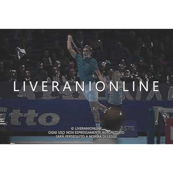 Internazionali di Tennis Londra, Italia 11/11/2019 Nitto ATP Finals - Tournament Round - Daniil Medvedev vs Stefanos Tsitsipas Nella foto: Stefanos Tsitsipas (GRE) foto roberto zanettin-alessio marini-ag aldo liverani sas