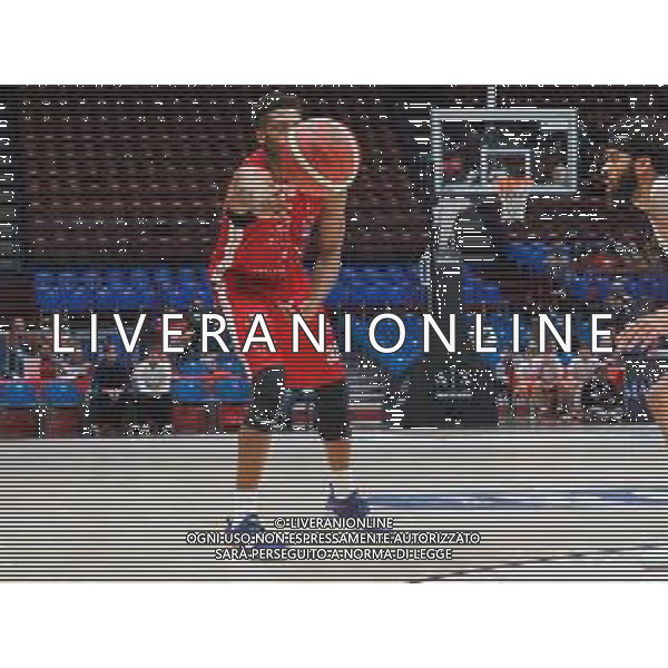 Campionato di Basket Serie A 2019/2020 Milano, Italia 11/11/2019 AX Armani Exchange Olimpia Milano vs OriOra Pistoia Nella foto: Brooks dell’AX Armani Milano passa la palla vs Pistoia foto savino paolella-alessio marini-ag aldo liverani sas