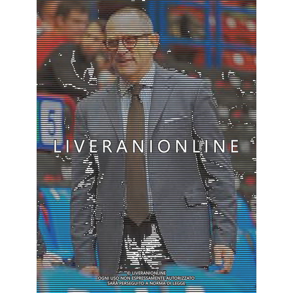 Campionato di Basket Serie A 2019/2020 Milano, Italia 11/11/2019 AX Armani Exchange Olimpia Milano vs OriOra Pistoia Nella foto: Egidio Bianchi, Presidente della Lega Basket Serie A - LBA foto savino paolella-alessio marini-ag aldo liverani sas