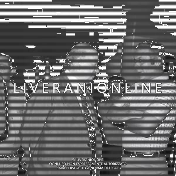 RETROSPETTIVA UMBERTO LENZINI PRESIDENTE LAZIO CALCIO NELLA FOTO UMBERTO LENZINI PRESIDENTE LAZIO CALCIO NELL\'ANNO 1975  AG ALDO LIVERANI SAS