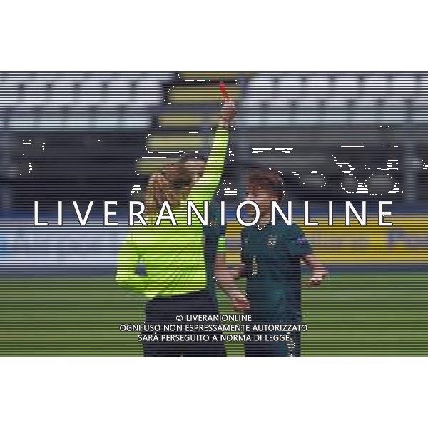 Nazionale Italiana di Calcio Castel di Sangro, Italia 12/11/2019 Italia Women vs Malta Women (qualific. Europeo 2021) Nella foto: espulsione Martina Rosucci (Italia) foto renaro olimpio-alessio marini-ag aldo liverani sas